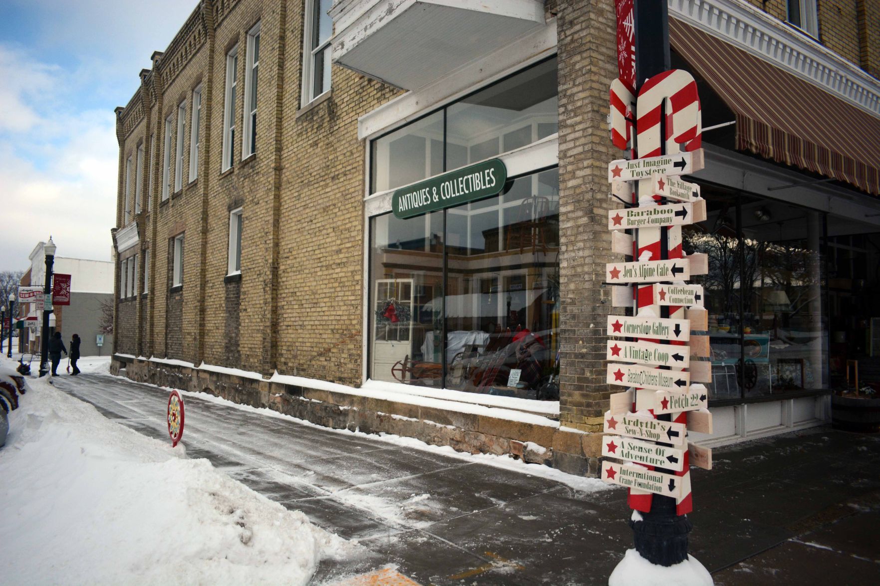 Snowstorm hits Baraboo, Jan. 23